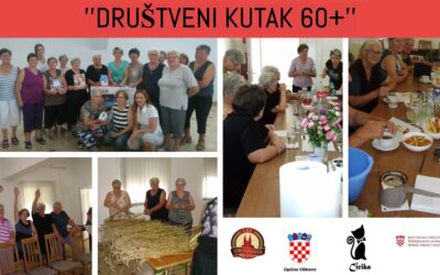 Izložba radova korisnika projekta ”Društveni kutak 60+”