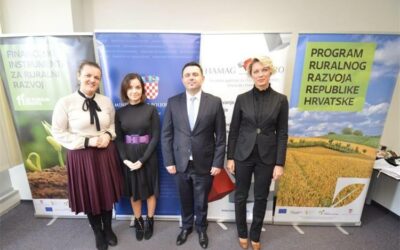 Za financijske instrumente za poljoprivredu i ruralni razvoj osigurano više od 384 milijuna kuna